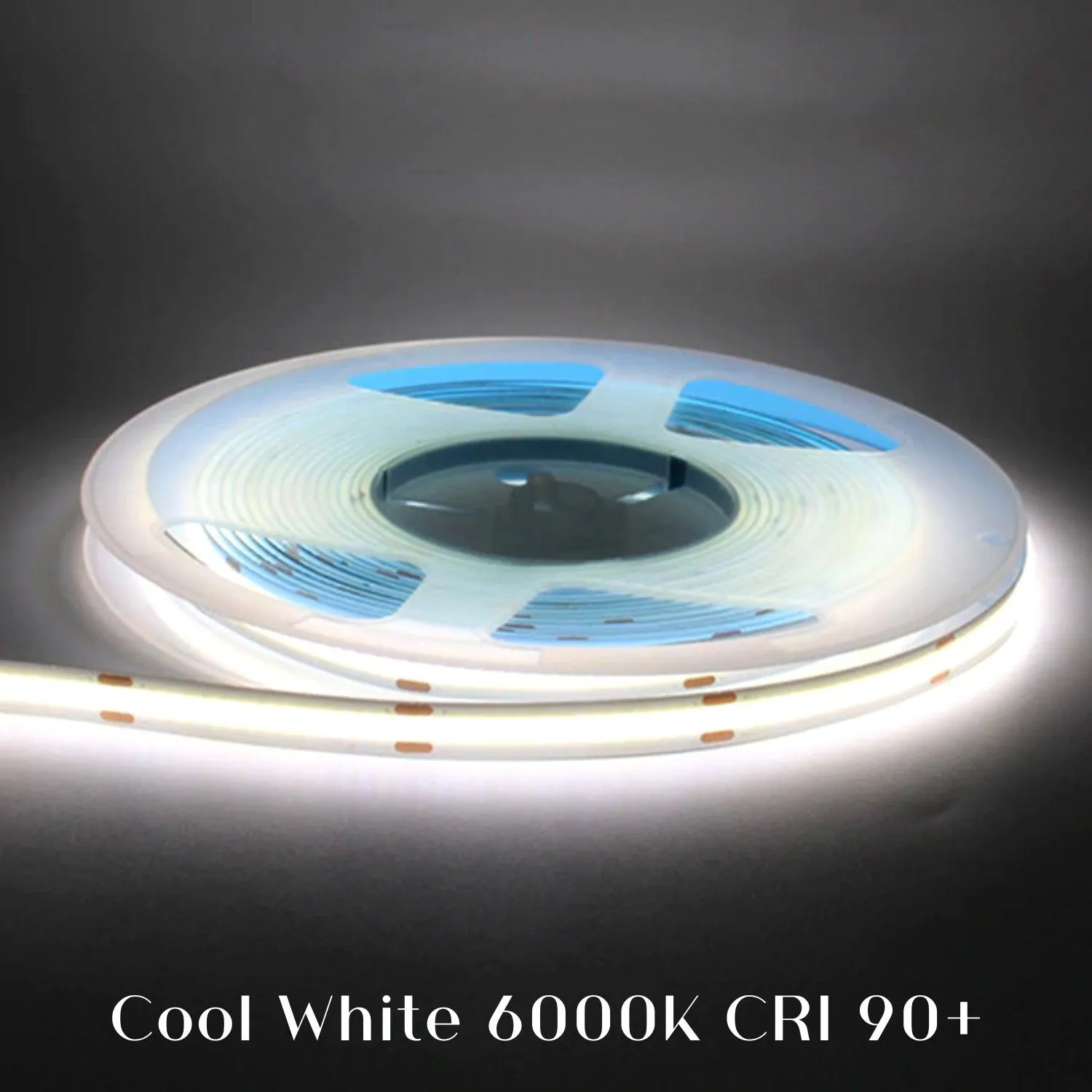 CCT Seamless COB LED Strip 24V 780 LEDs/m IP20 Waterproof WW CW 10 Metre Kit