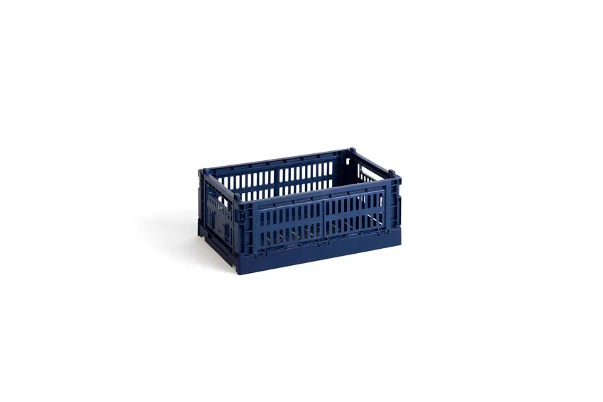 Colour Crate - Collapsible | Small | Various Colours | 100% Recycled Plastic | by HAY