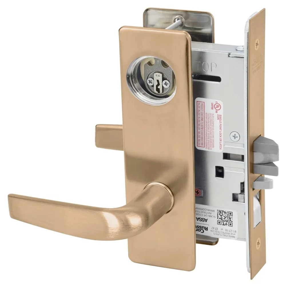 Corbin Russwin ML2051-CSM Entrance or Office Mortise Lock, Citation Lever, M Escutcheon