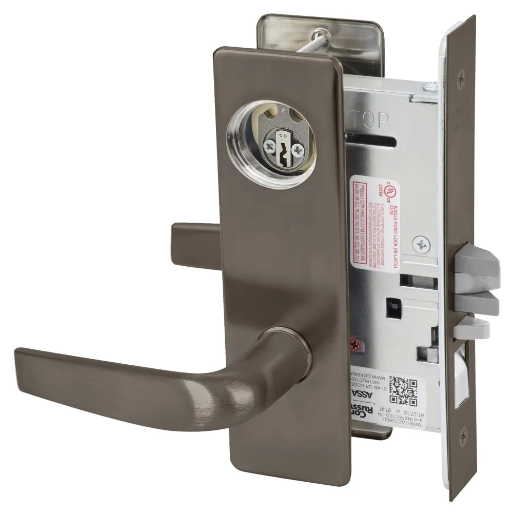 Corbin Russwin ML2051-CSM Entrance or Office Mortise Lock, Citation Lever, M Escutcheon