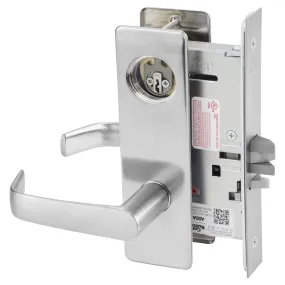 Corbin Russwin ML2055-NSM Classroom Mortise Lock, Newport Lever, M Escutcheon