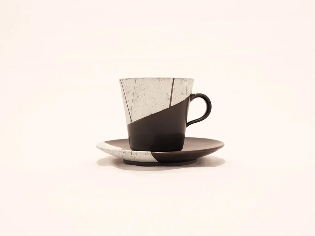 Cup and Saucer by Hiroshi Kikuchi