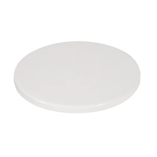 Custom Italian White Resin MDF Restaurant Table Top Indoor