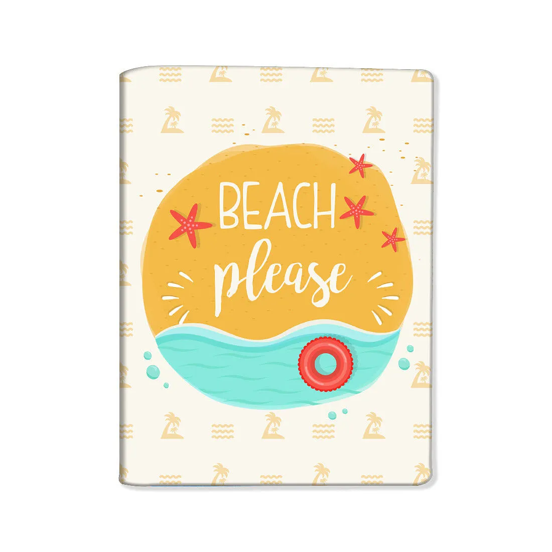 Designer Passport Cover - Beach Please