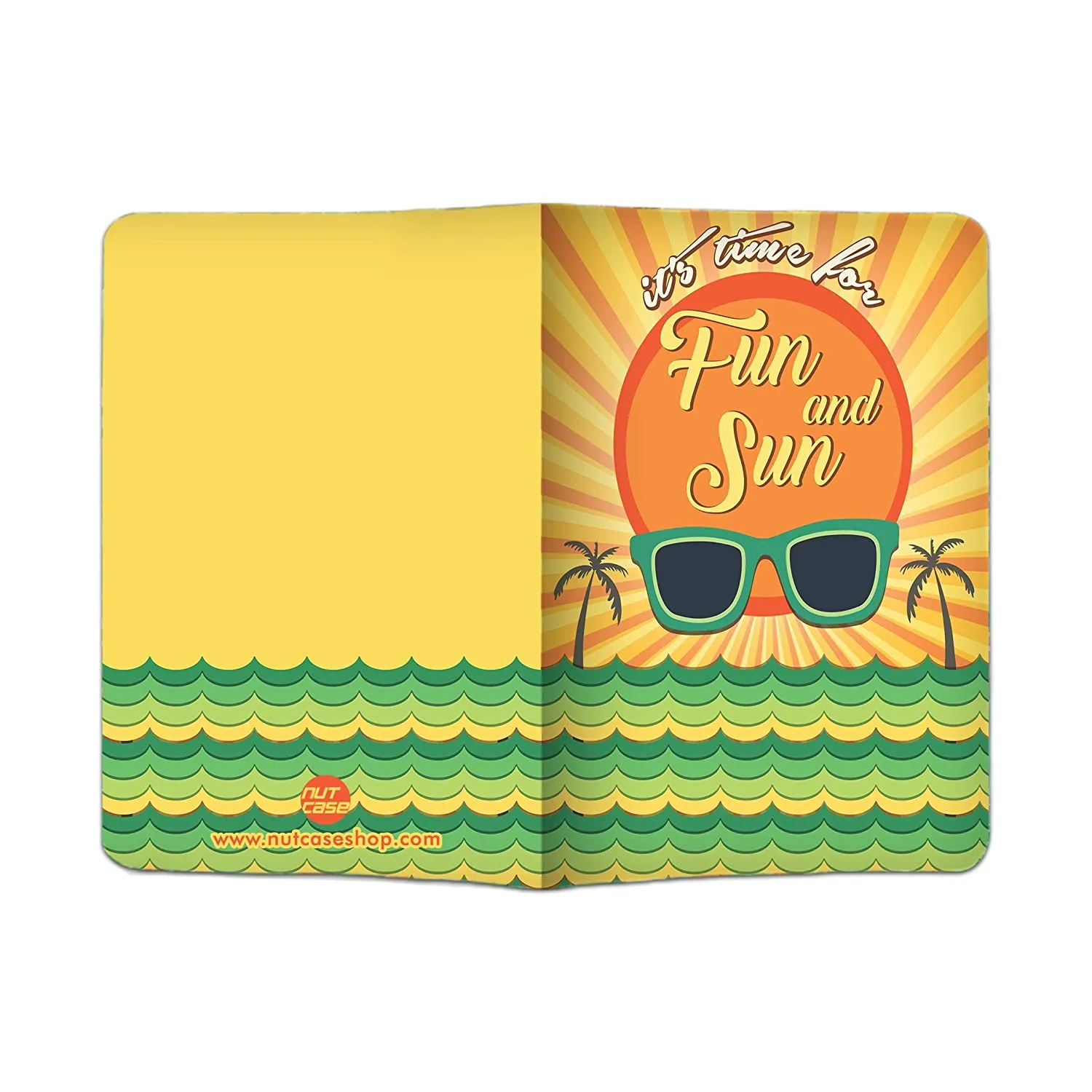 Designer Passport Cover - Its Time For Fun And Sun