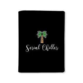 Designer Passport Cover - Serial Chiller Black