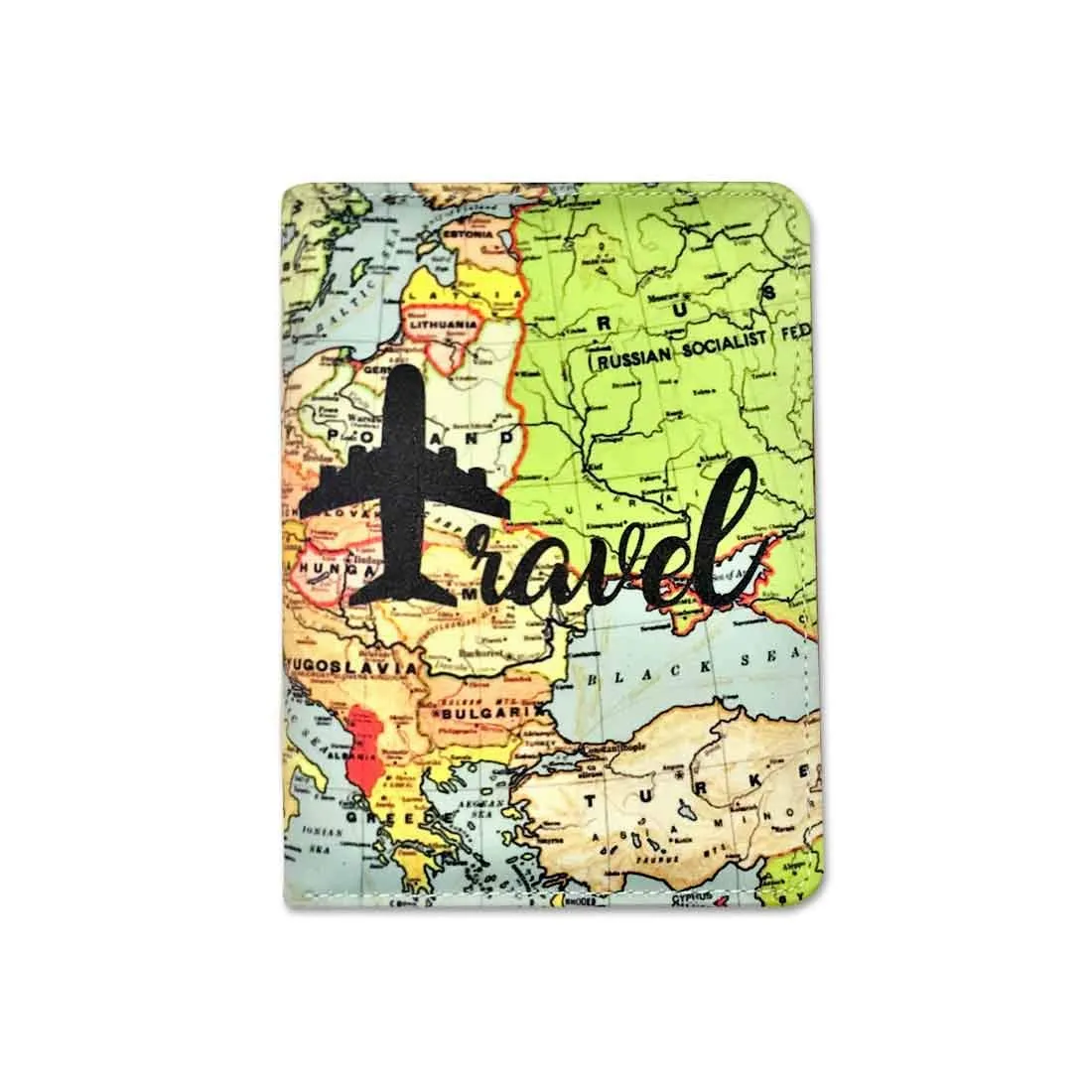 Designer Passport Holder Travel Wallet Organizer  - Travel