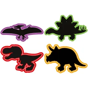 Dinosaur Chalkboards (Set of 4)