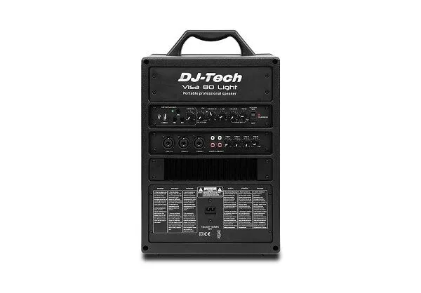 DJ Tech Visa 80 Light Portable PA Systems