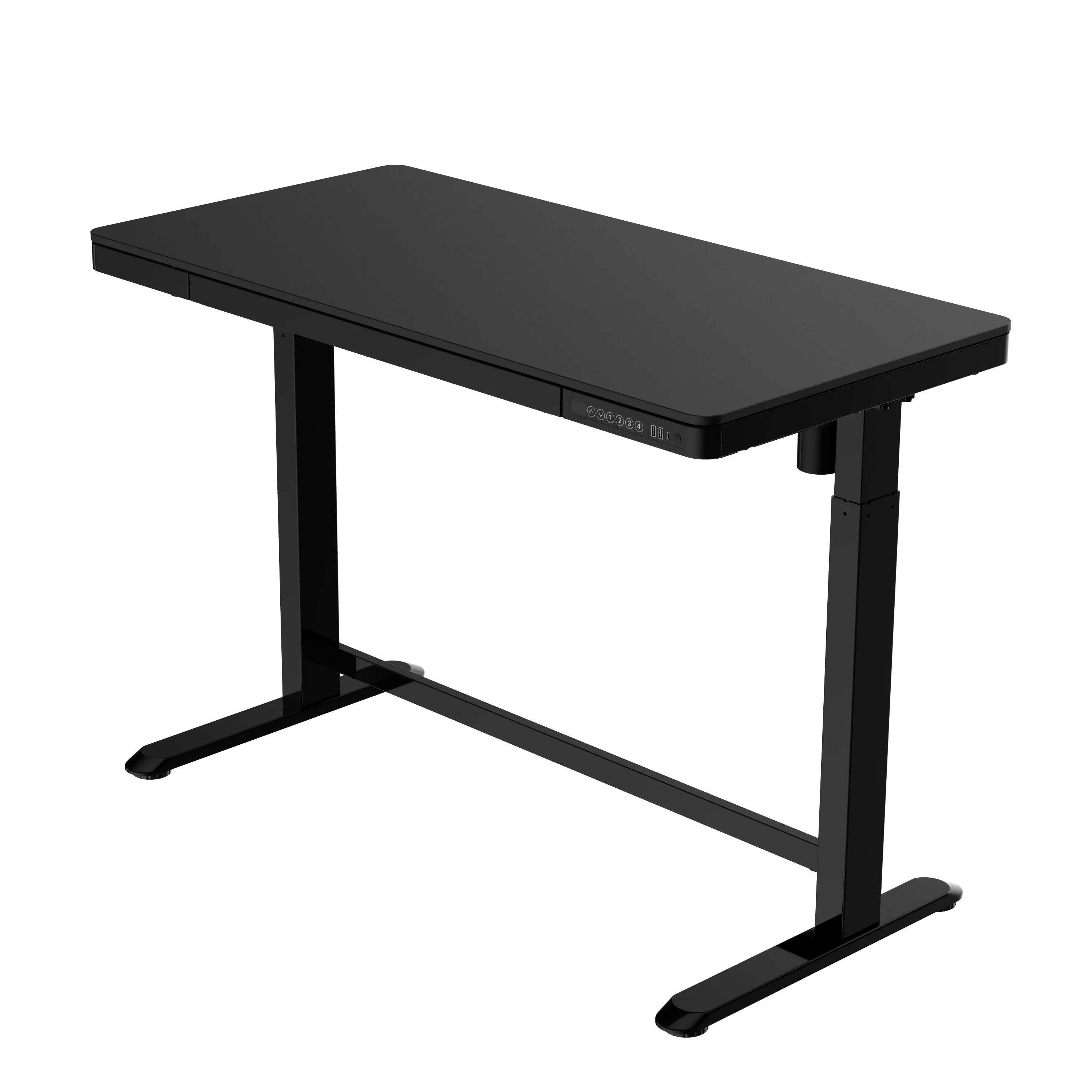 Electric Height Adjustable Desk 1200mm X 600mm - ET118 (3 Years Manufacture Local Warranty In Singapore)