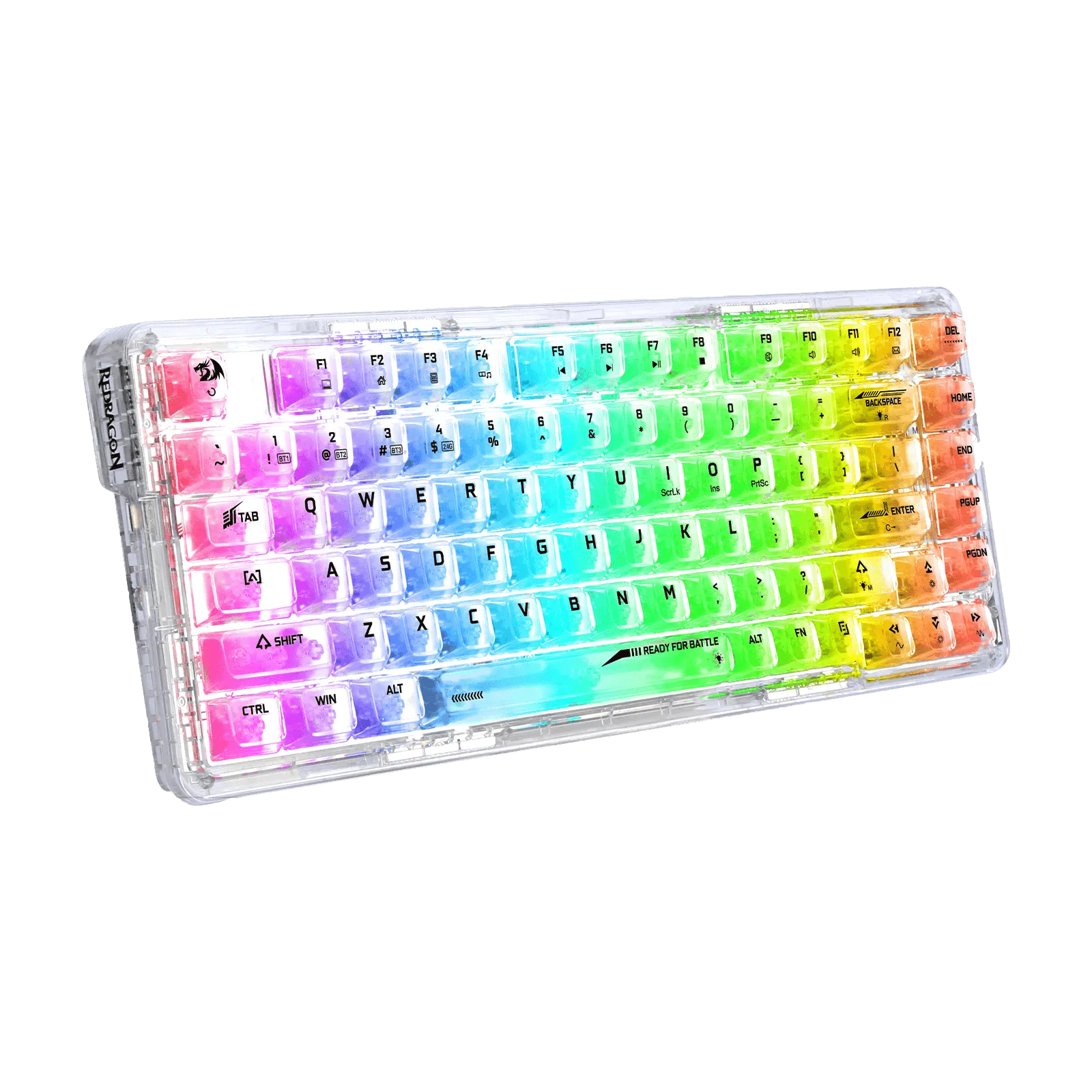 ELF PRO K649 Wireless Transparent Keyboard