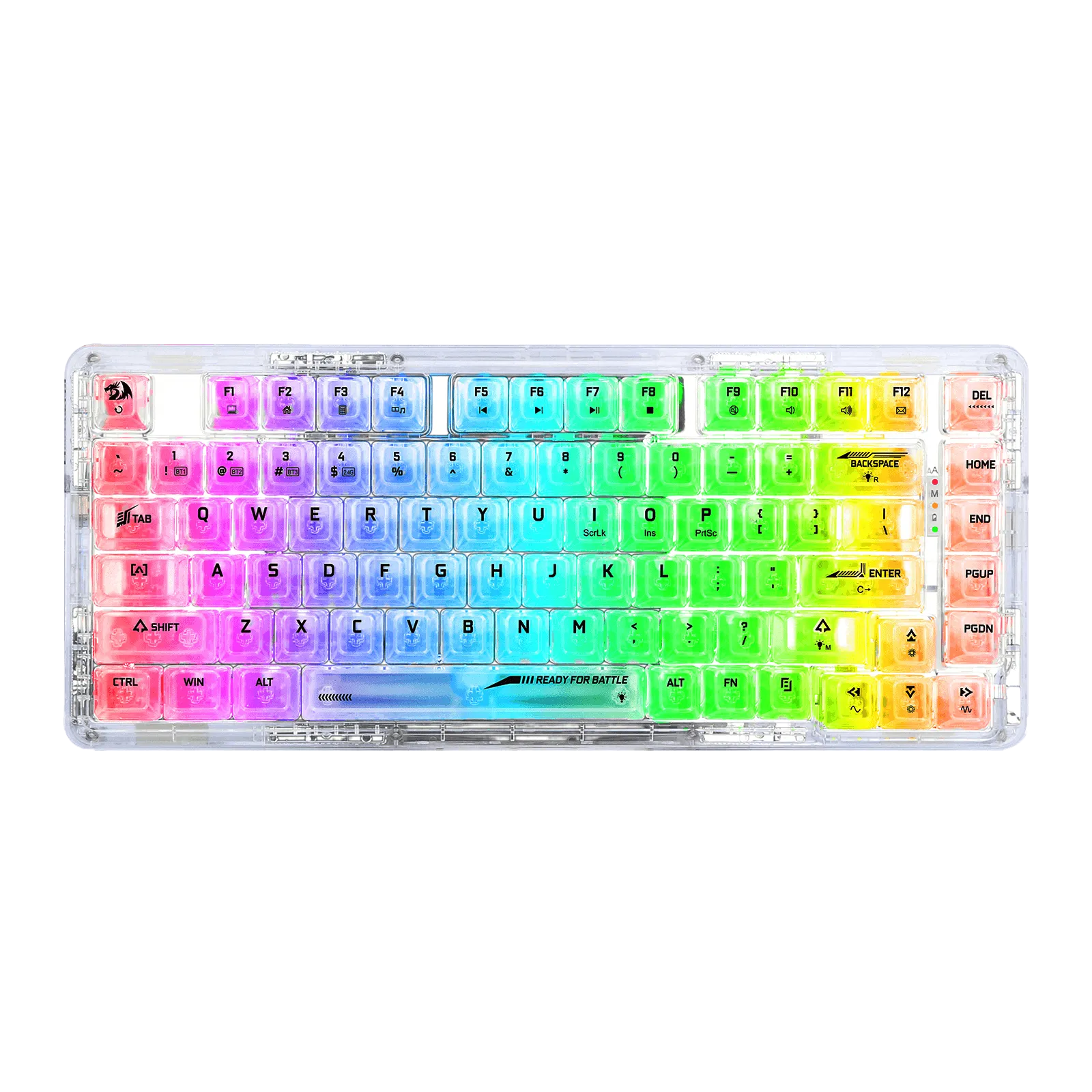 ELF PRO K649 Wireless Transparent Keyboard