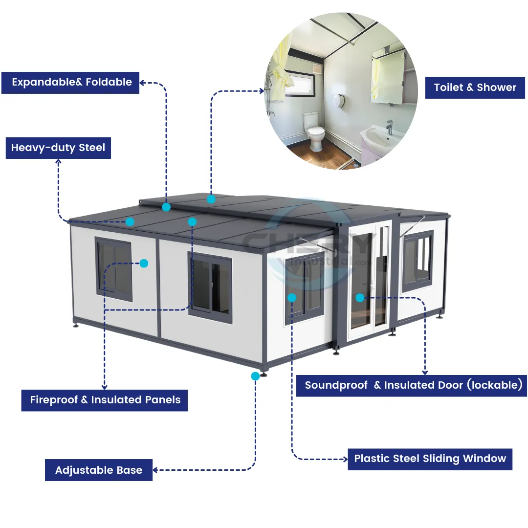 Expandable Prefab Home 19ft x 20ft