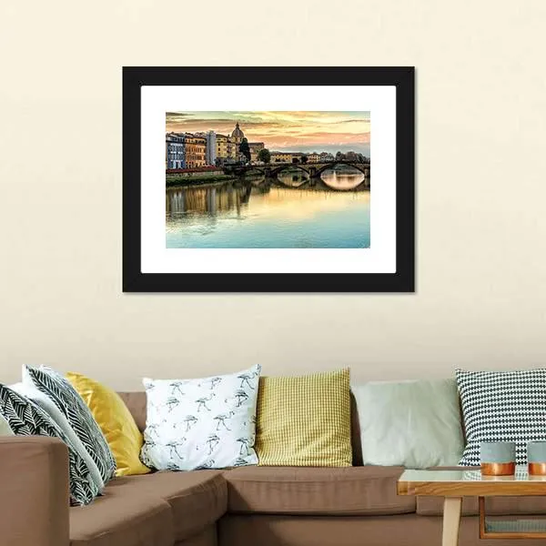 Five Arched Bridge Canvas Wall Art