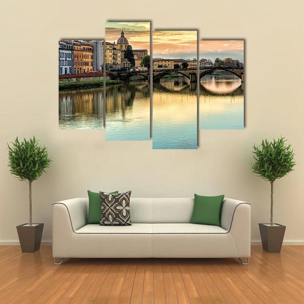 Five Arched Bridge Canvas Wall Art