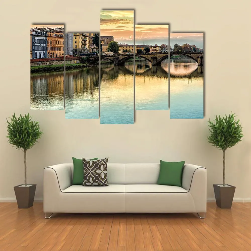 Five Arched Bridge Canvas Wall Art