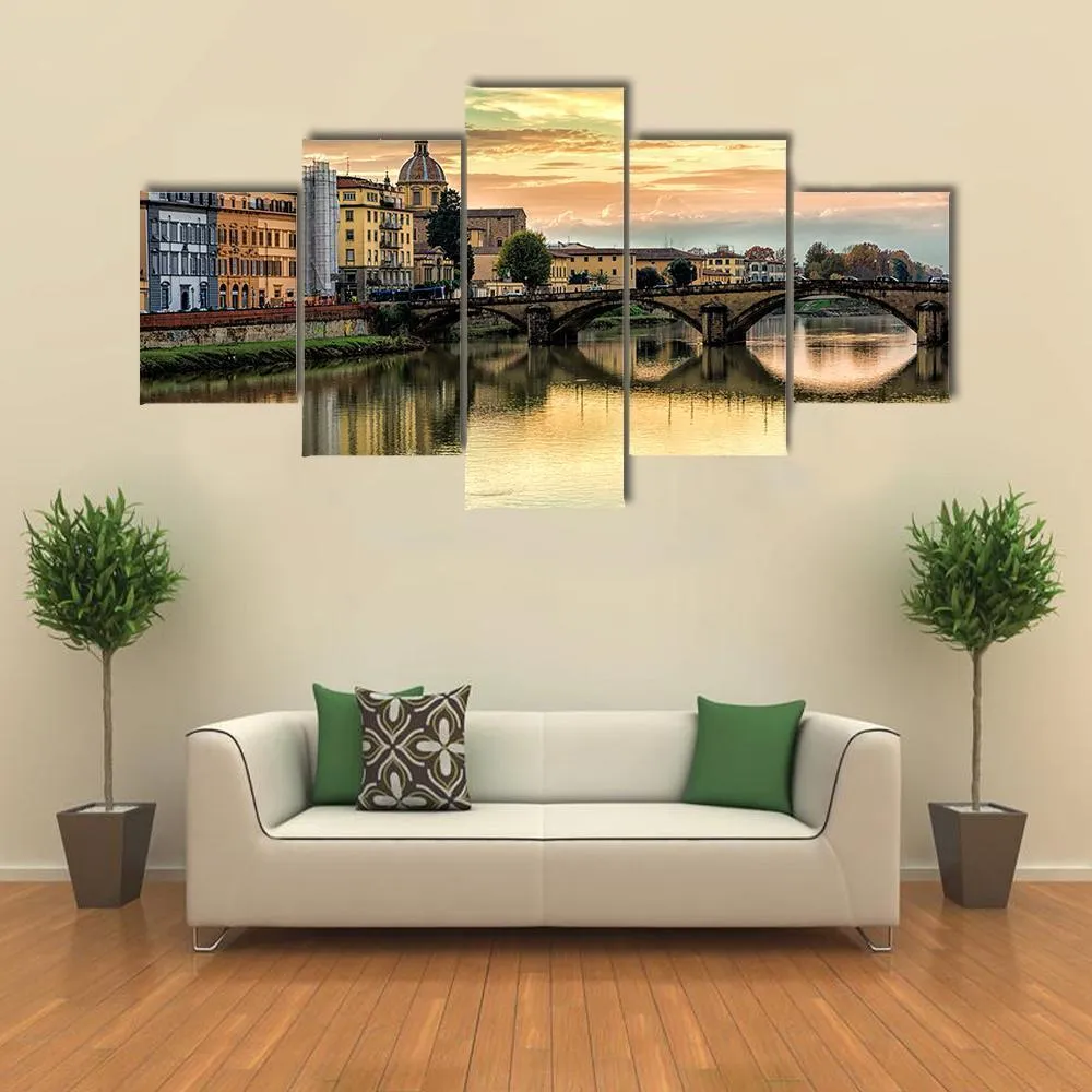 Five Arched Bridge Canvas Wall Art