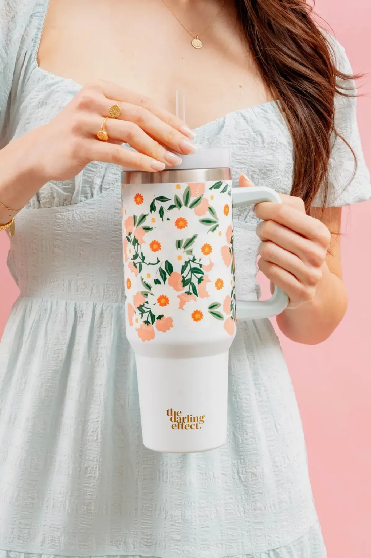 Flower Talk Tumbler