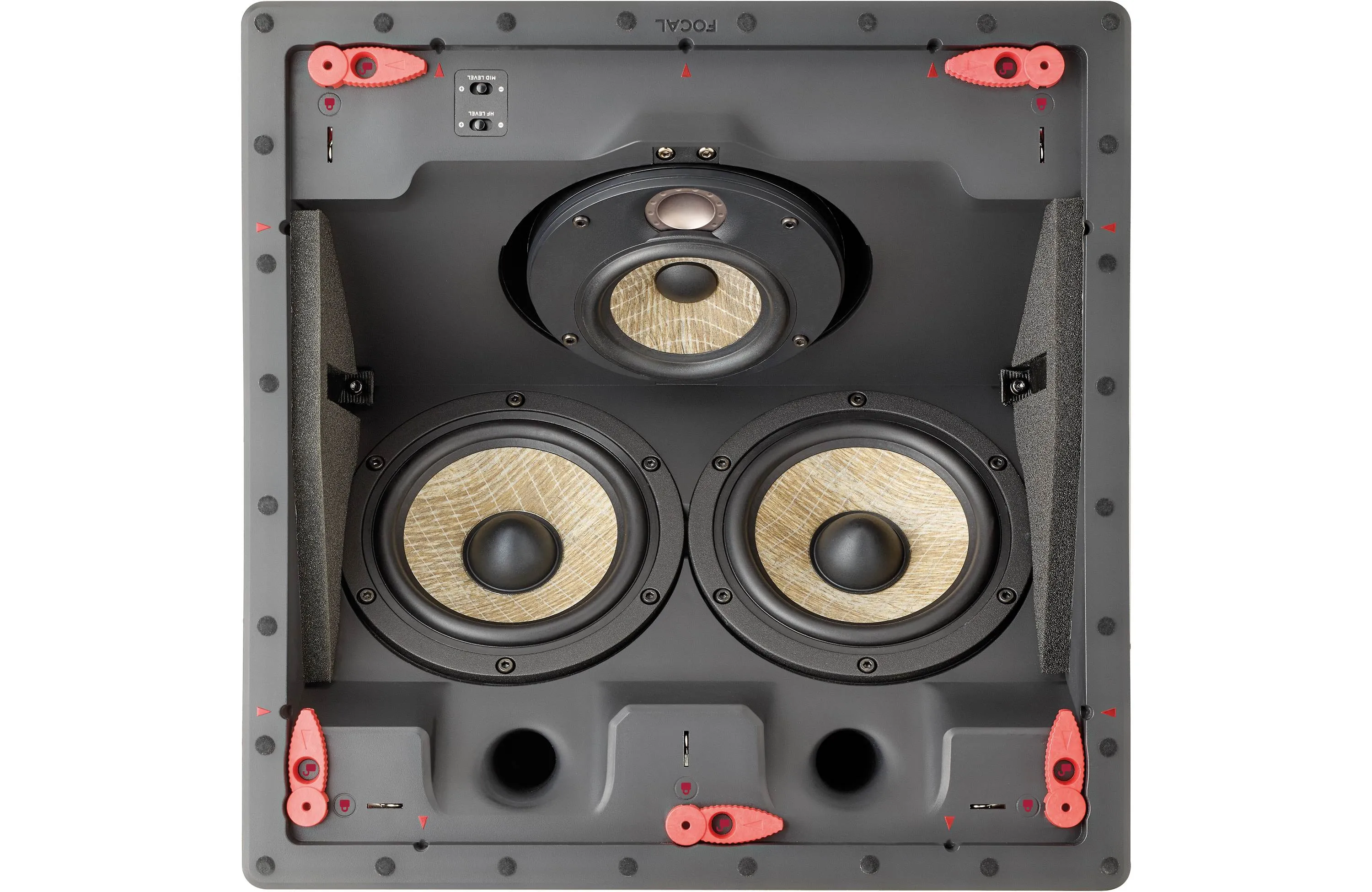 Focal 300 ICLCR 5 In-Ceiling 3-Way Loudspeaker with Built-in Back-box Open Box (Each)