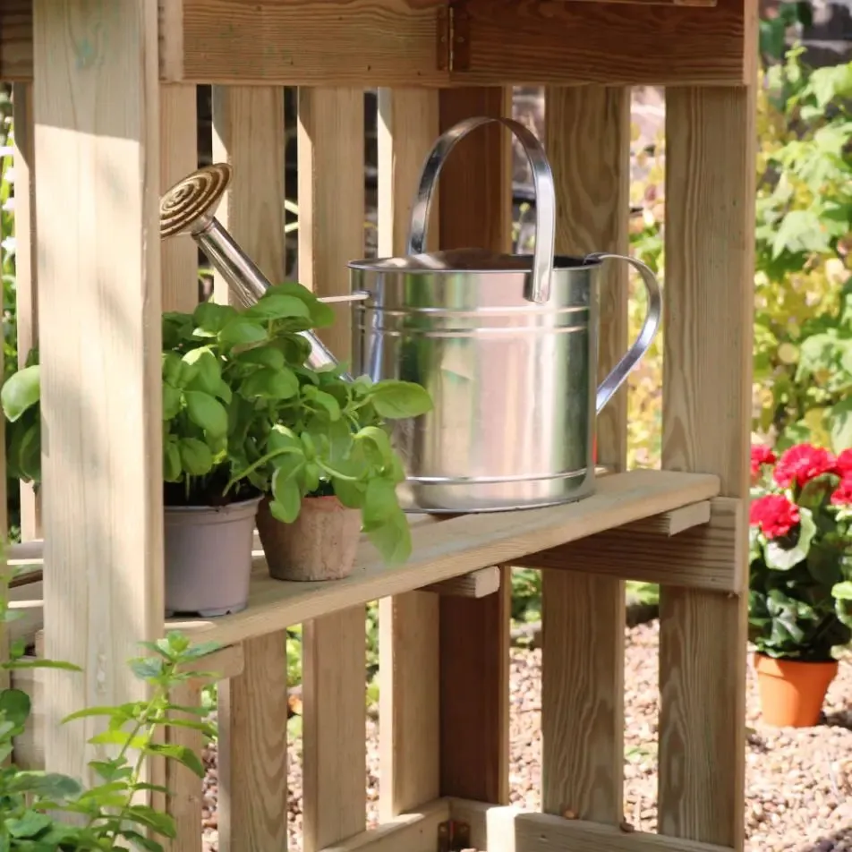 FOLDING GARDEN BAR / POTTING TABLE