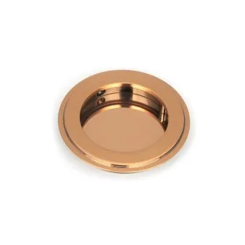 From the Anvil Art Deco Round Flush Pull