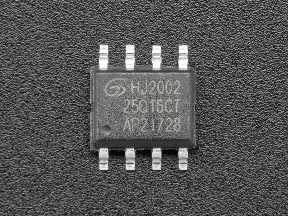 GD25Q16 - 2MB SPI Flash in 8-Pin SOIC package