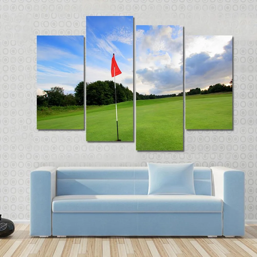 Golf Course  Scotland Canvas Wall Art