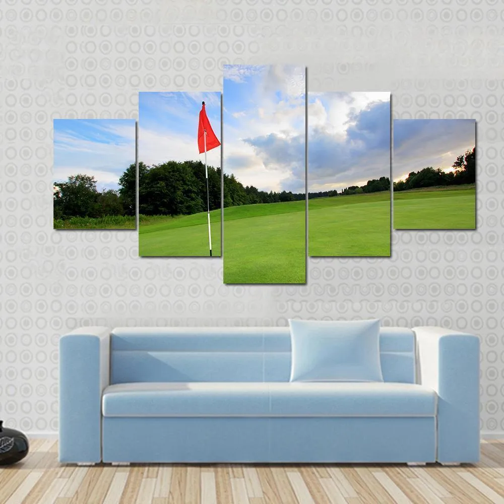 Golf Course  Scotland Canvas Wall Art