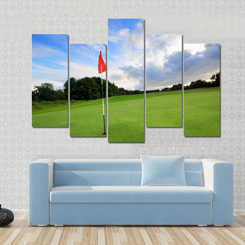 Golf Course  Scotland Canvas Wall Art