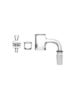 GRAV® 14mm 90° Quartz Bucket, Inserts & Carb Cap Set