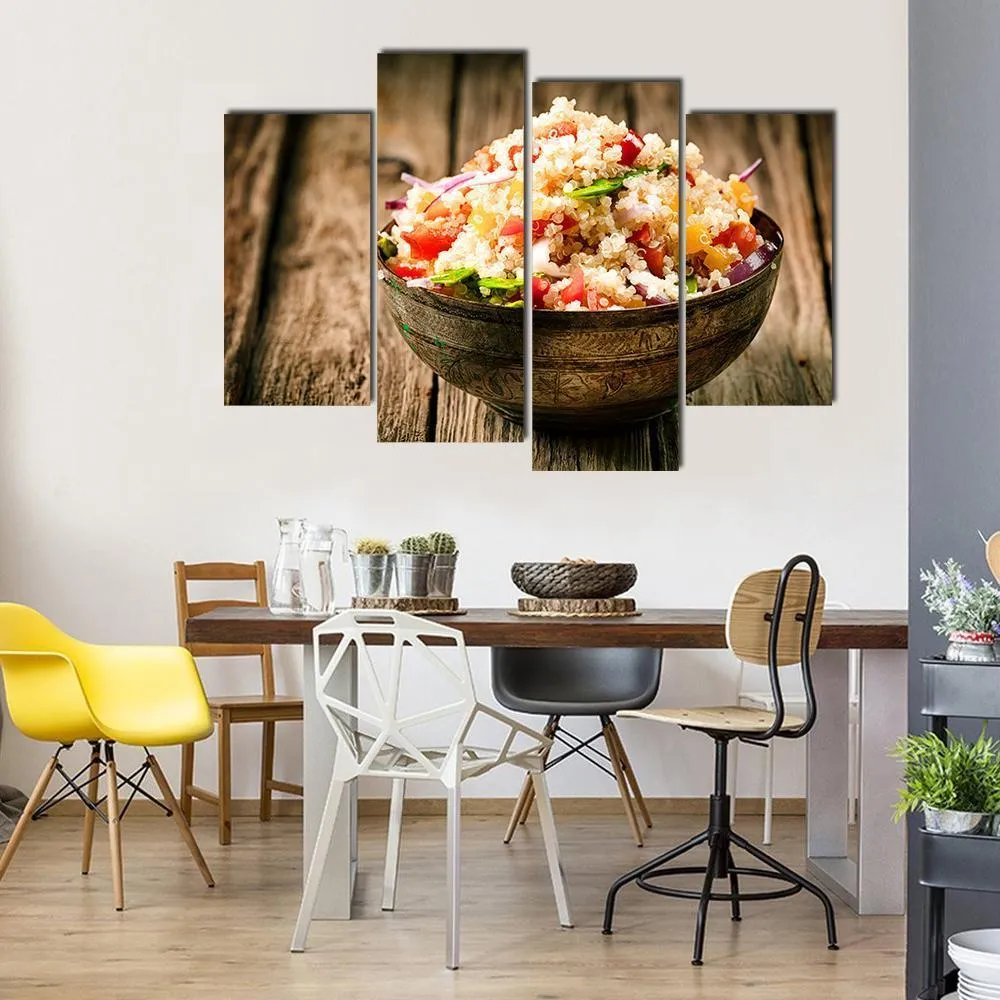 Heaped Rustic Bowl Canvas Wall Art