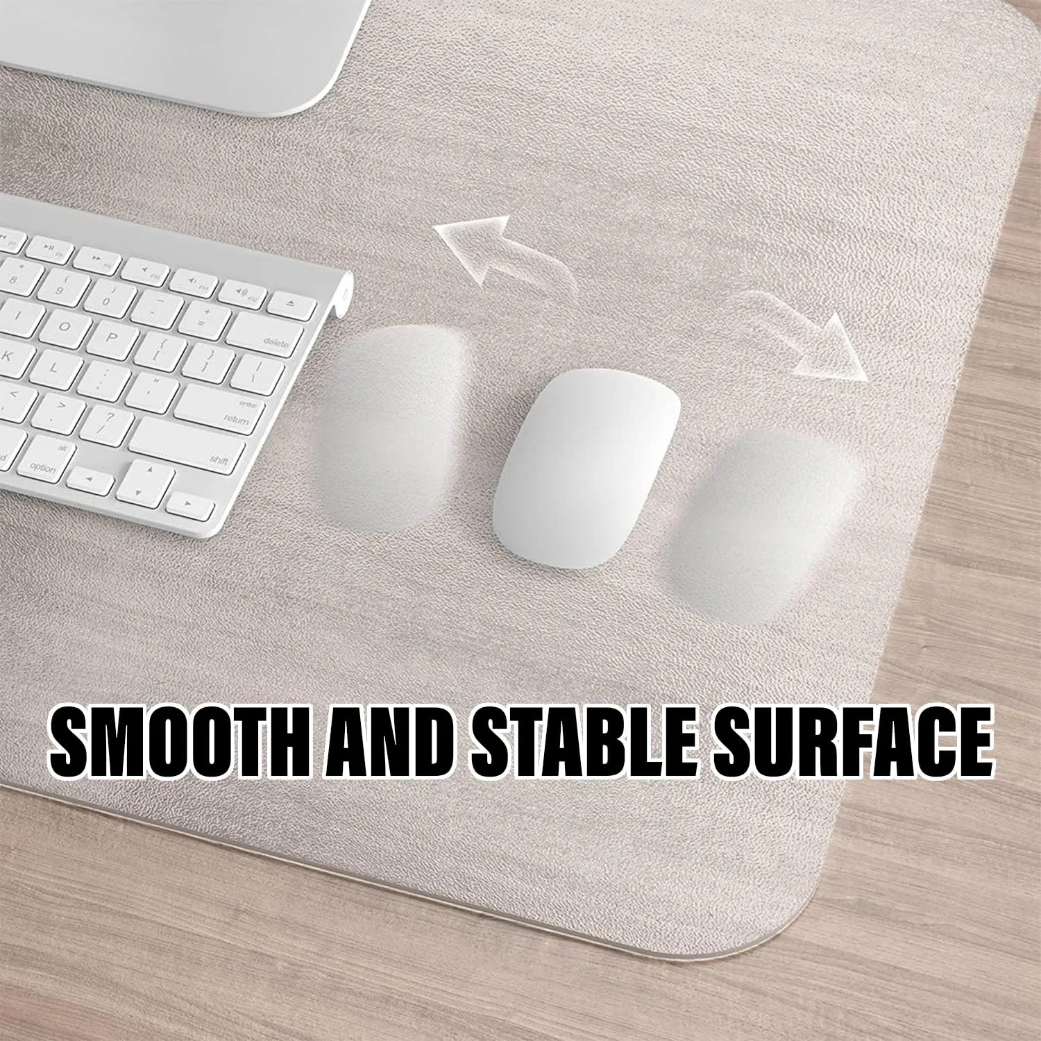 Heart Home Desk Sheet | PVC Waterproof Table Sheet | Desk Protector Mat | Office Desk Mat | Versatile Table Mat for office | Kitchen Slabs | Pack of 2 | White