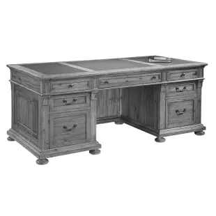 Hekman Wellington Estates Executive Desk - Dark 79420