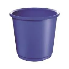 Herlitz Waste Paper Basket 18 L - Blue