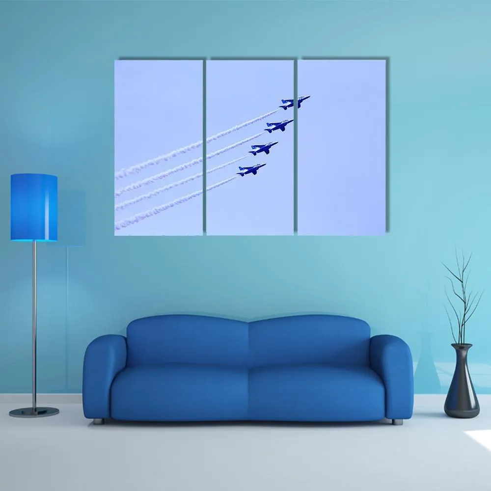 Impulse Formation Flying Canvas Wall Art