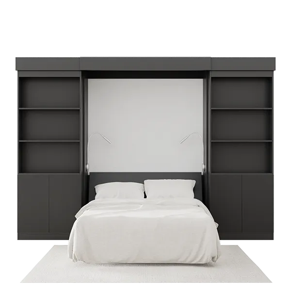 IN STOCK BLACK Majestic Library Bed: Supreme