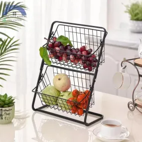 Iron Storage Basket 2 Layer