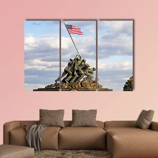 Iwo Jima Memorial  USA Canvas Wall Art