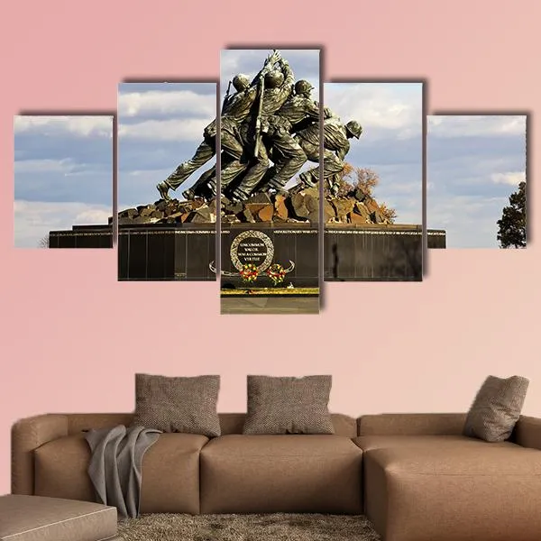 Iwo Jima Memorial  USA Canvas Wall Art