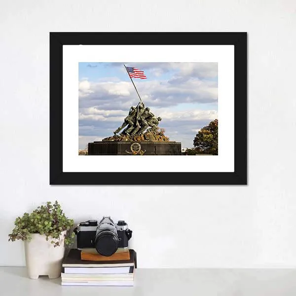 Iwo Jima Memorial  USA Canvas Wall Art