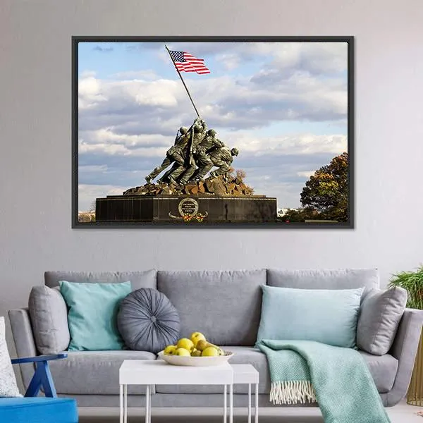 Iwo Jima Memorial  USA Canvas Wall Art