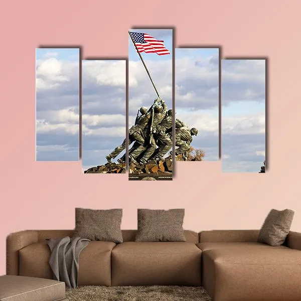 Iwo Jima Memorial  USA Canvas Wall Art