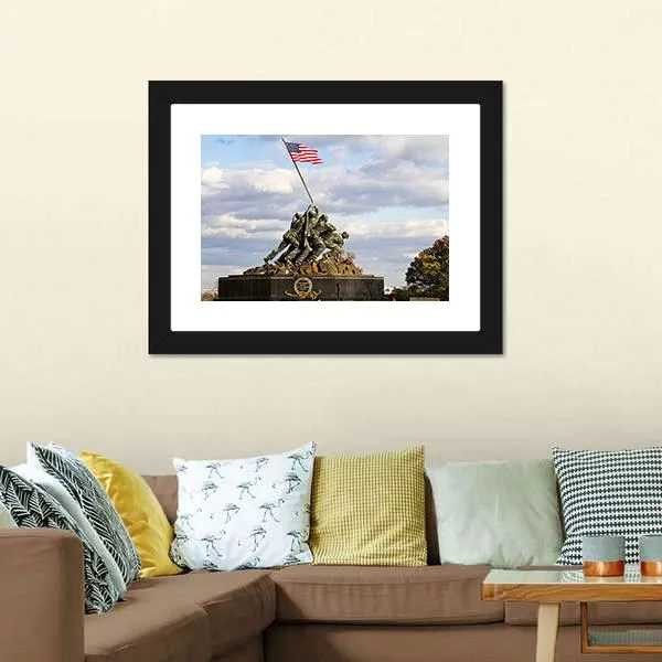 Iwo Jima Memorial  USA Canvas Wall Art