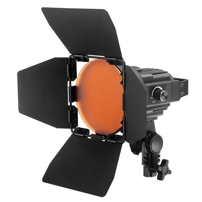 Jinbei EF-50 LED Continuous Photo Video Spot Light with Barndoor