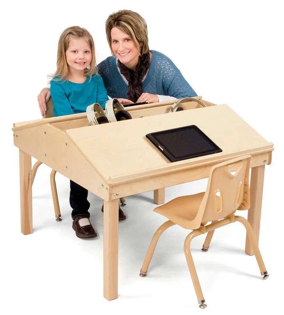 Jonti-Craft® Quad Tablet And Reading Table - 20½" High