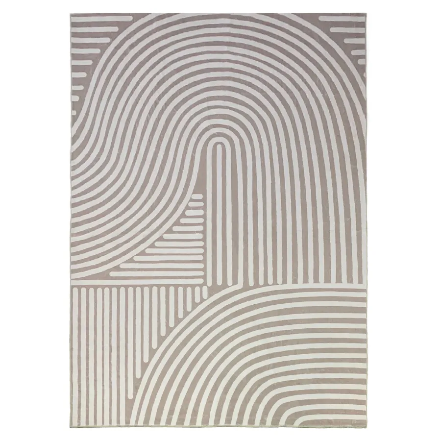 Kavi Beige Machine Washable Large Rug