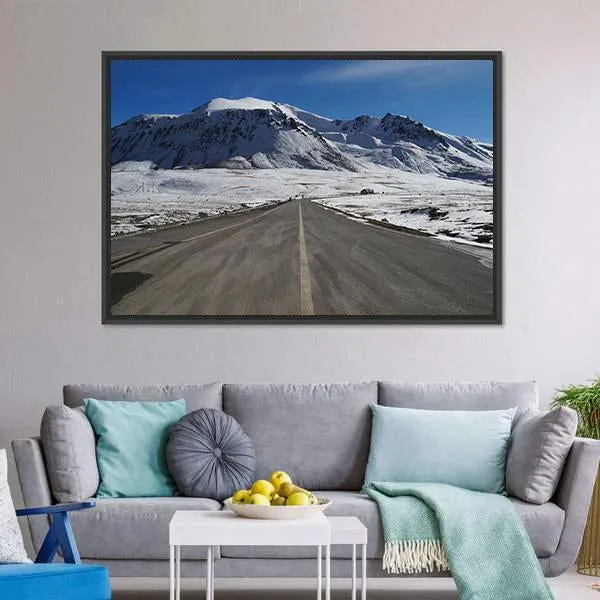 Khunjerab Pass  Pakistan Canvas Wall Art