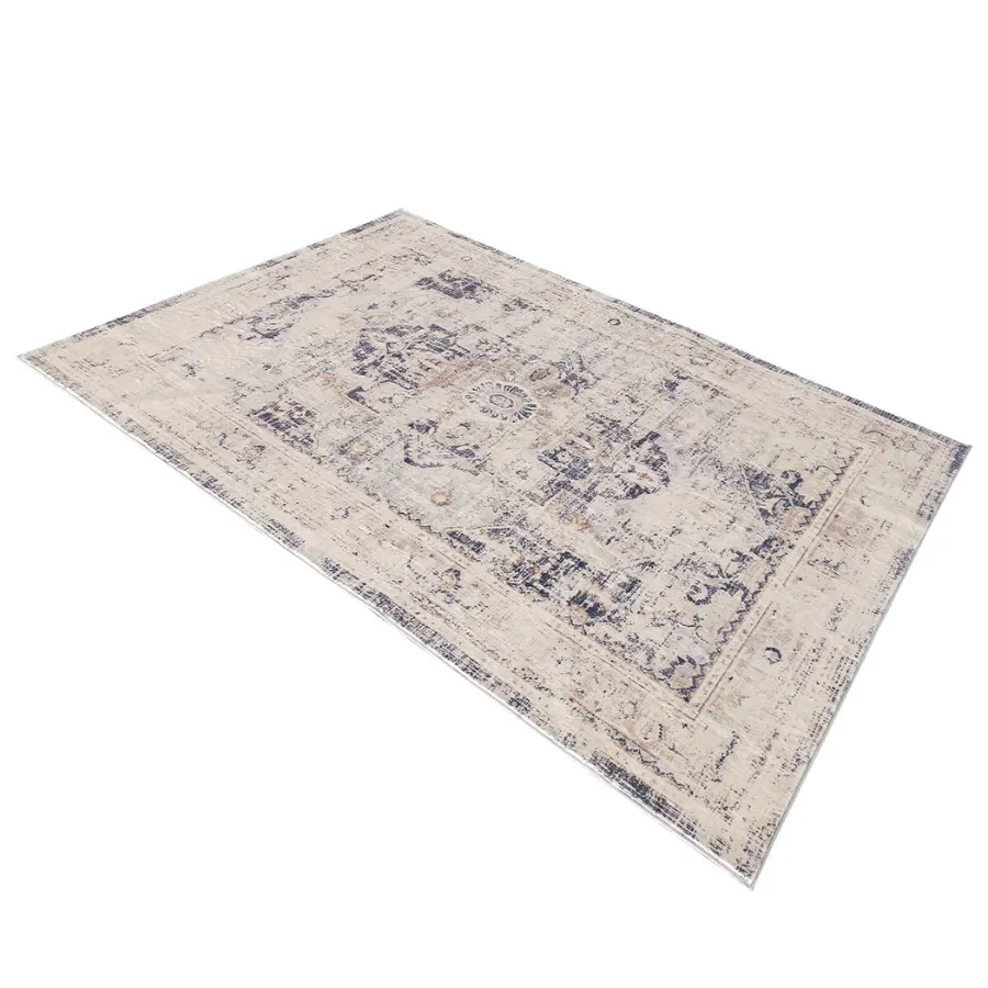 Kiara Distressed Machine Washable Area Rug