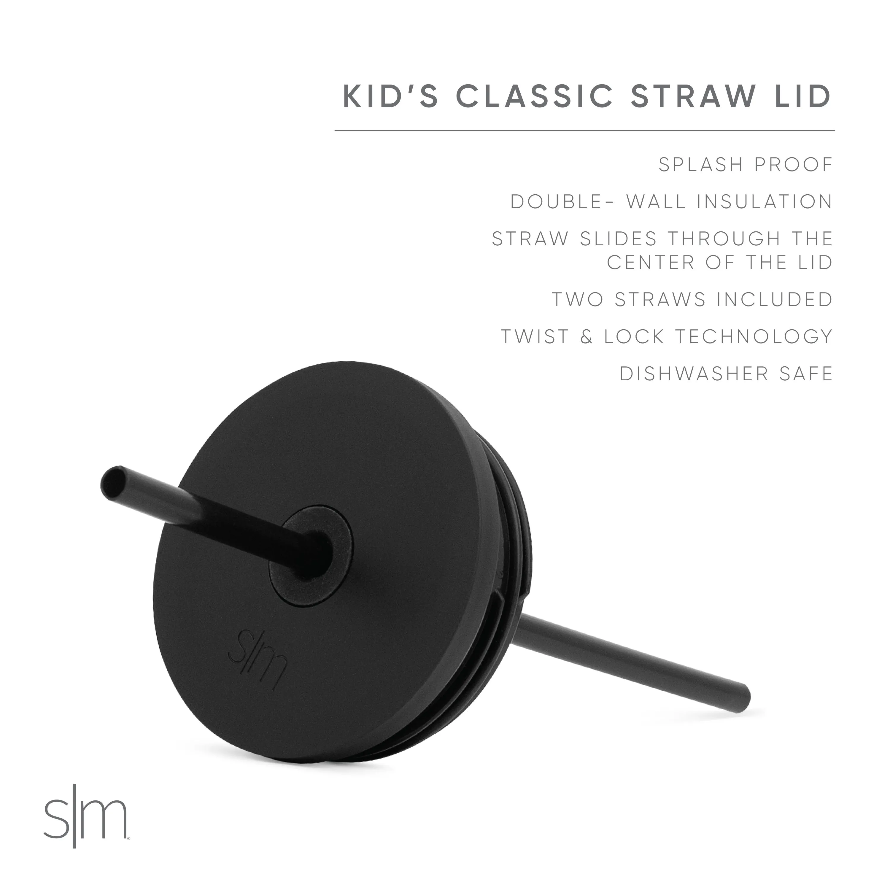 Kids Classic Tumbler with Lid and Silicone Straw