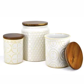 La Petite Cuisine Textured Canisters